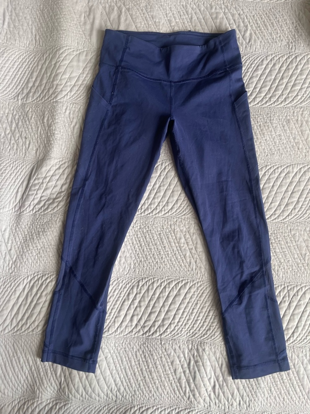 lululemon athletica Navy Blue Capris